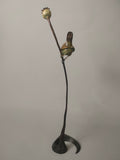 Wren on a poppy