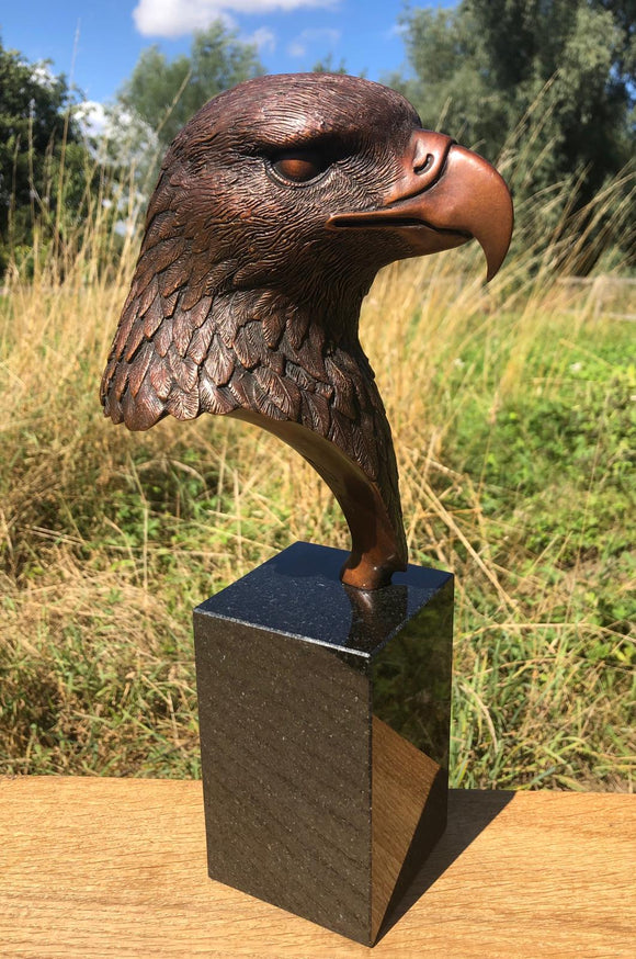 Eagle Bust- Feathered